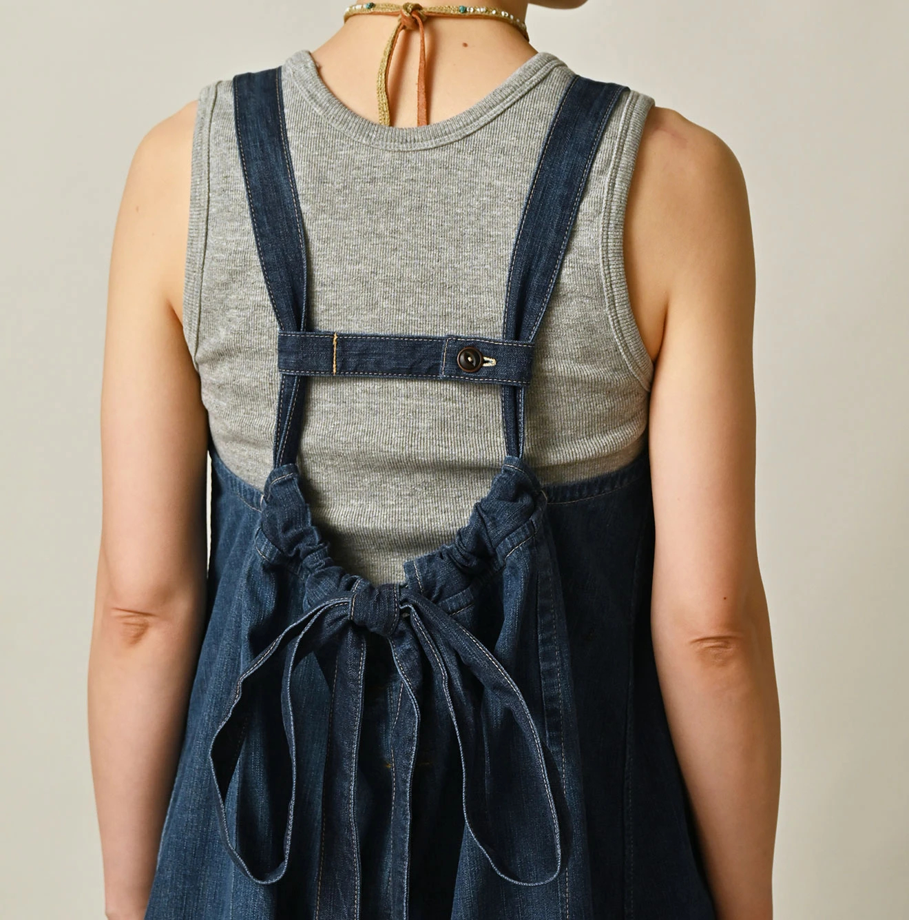 45R(フォーティファイブアール) |ヒッピーパッチワークのタックタックドレス（重）