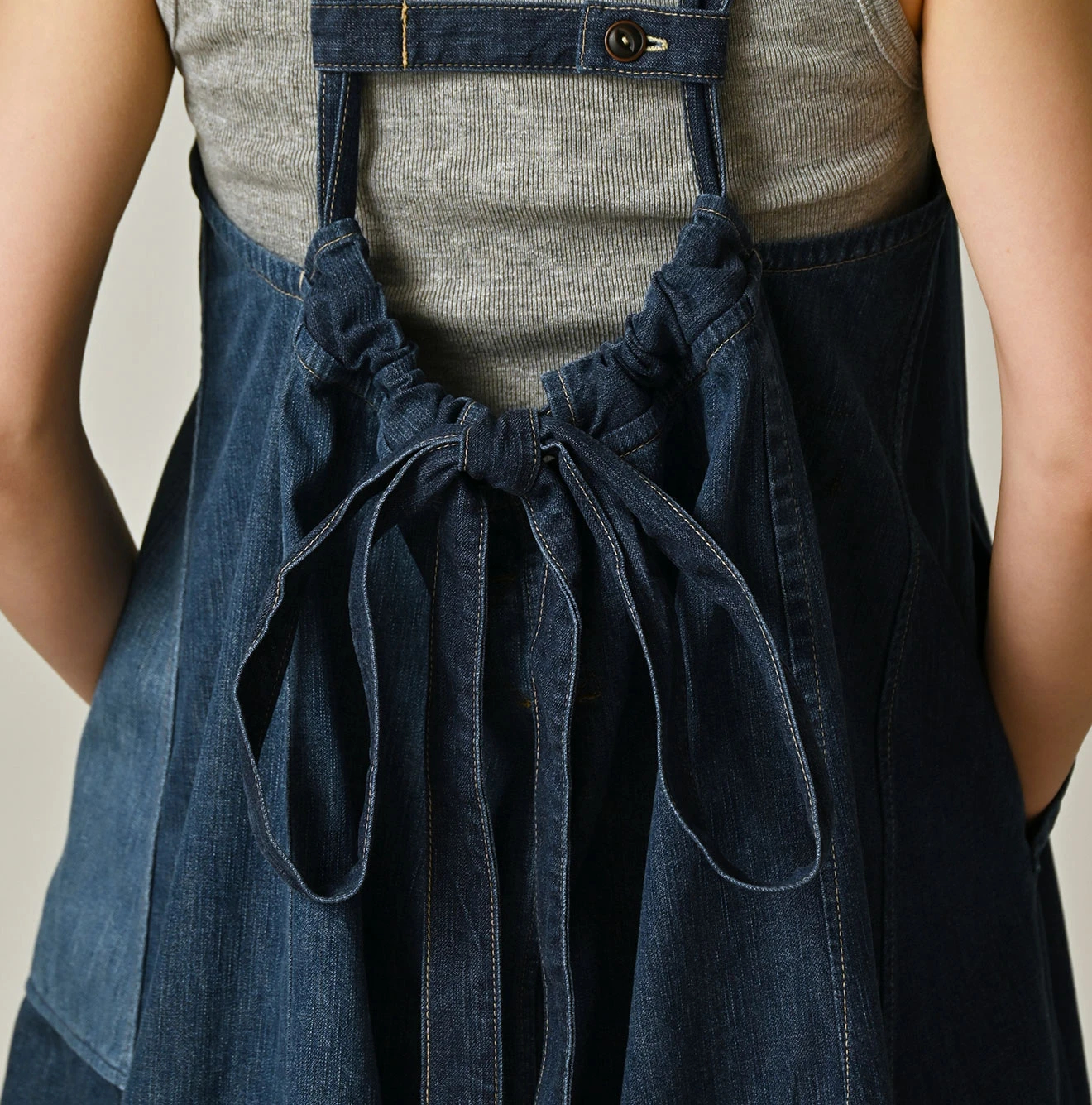 45R(フォーティファイブアール) |ヒッピーパッチワークのタックタックドレス（重）