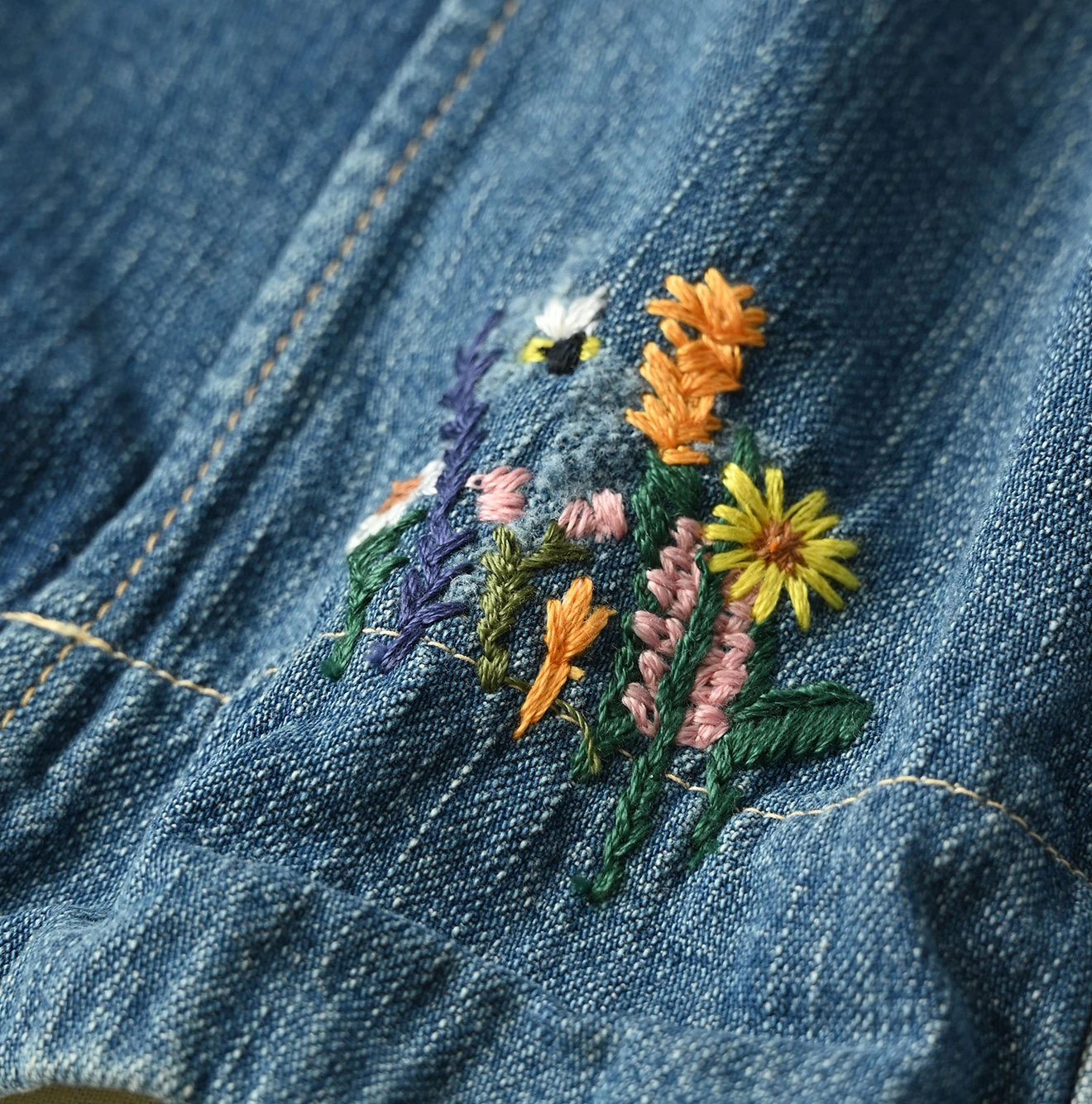 45R(フォーティファイブアール) |ヒッピーパッチワークのタックタックドレス（清）