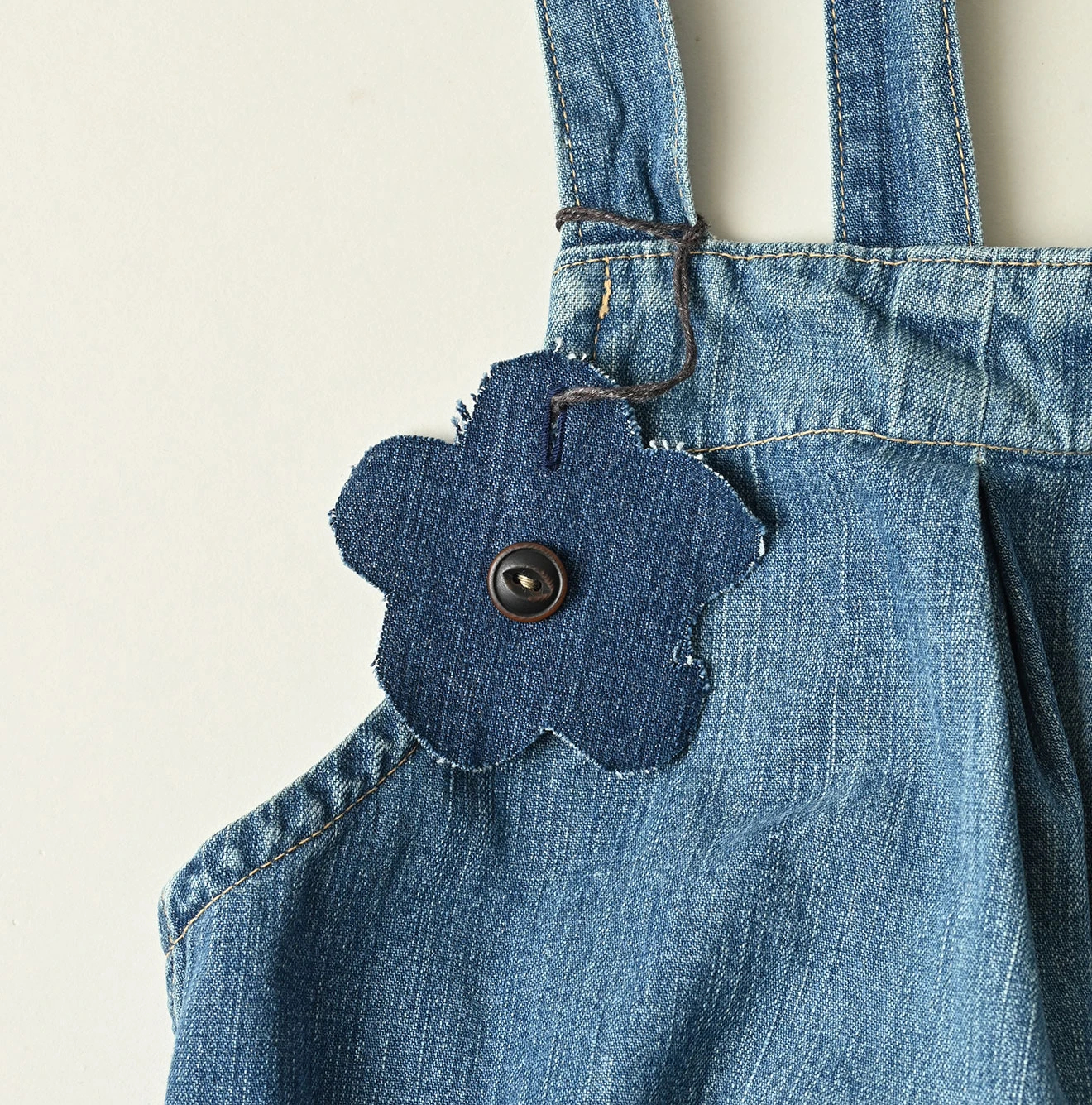 45R(フォーティファイブアール) |ヒッピーパッチワークのタックタックドレス（清）