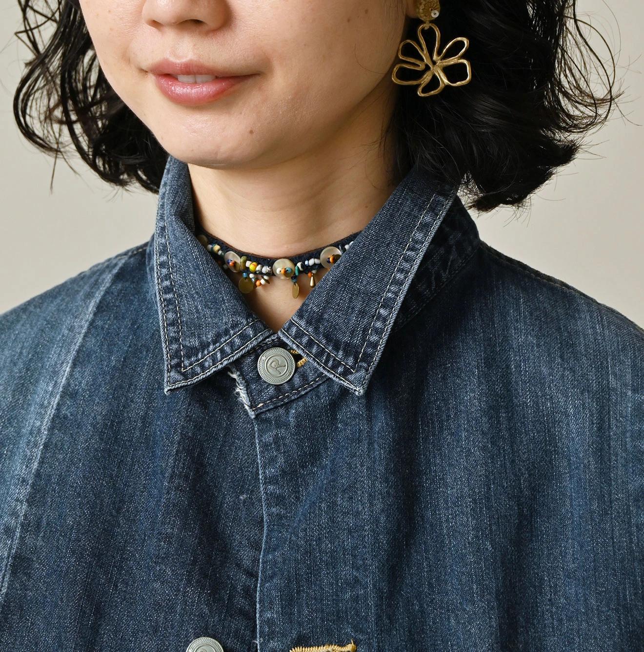 45R(フォーティファイブアール) |ヒッピーパッチワークの908オーシャンカバーオール（重）