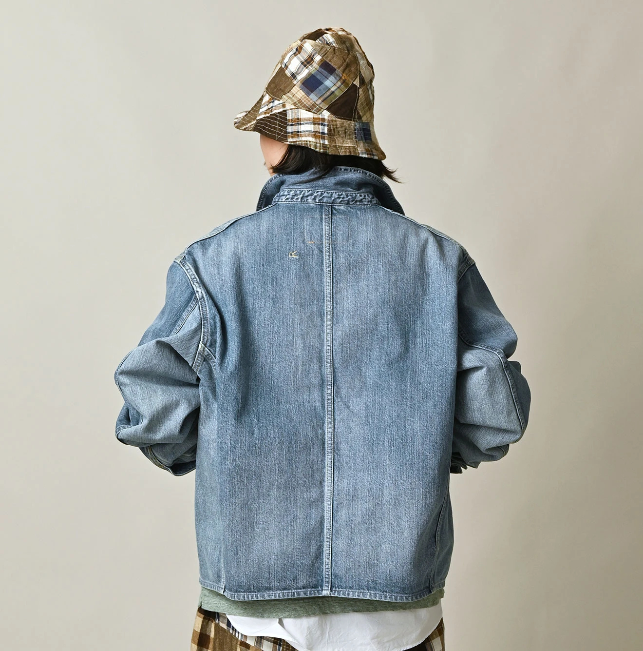 45R(フォーティファイブアール) |ヒッピーパッチワークの908オーシャンカバーオール（清）