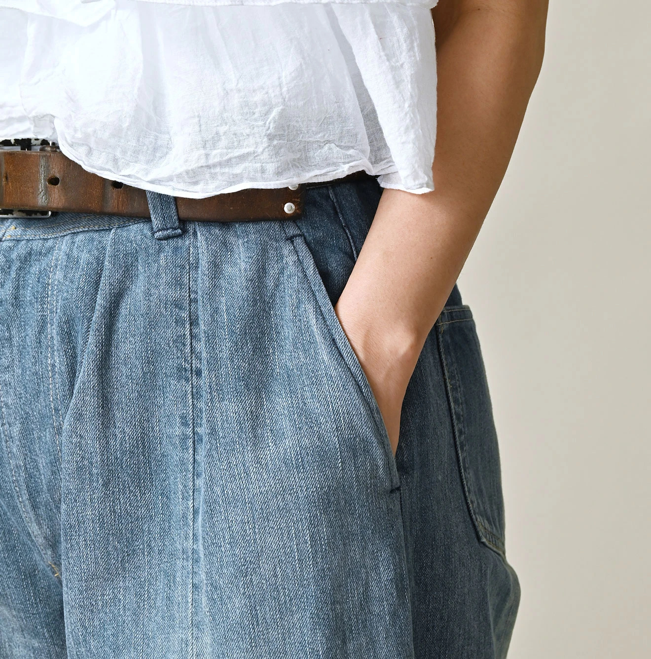 45R(フォーティファイブアール) |ヒッピーパッチワークのシャルロットバギー（清）