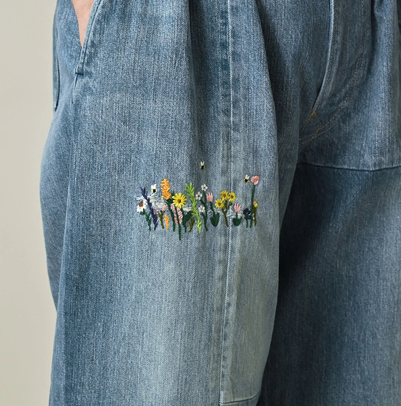 45R(フォーティファイブアール) |ヒッピーパッチワークのシャルロットバギー（清）