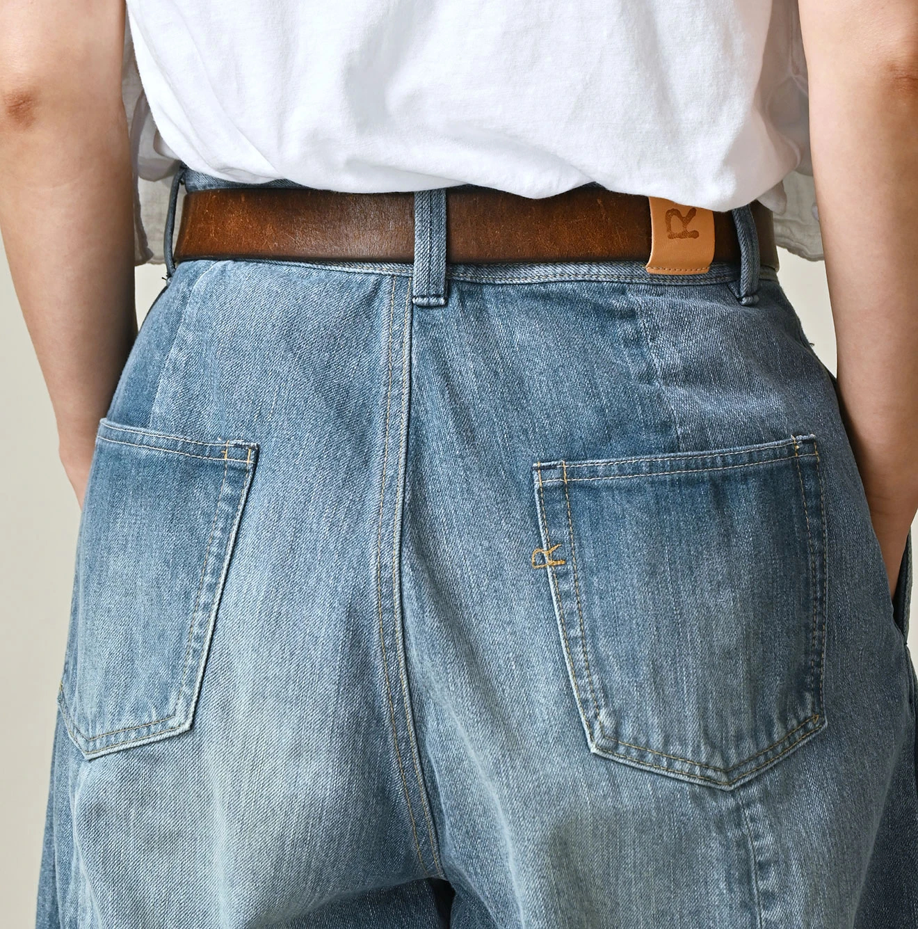 45R(フォーティファイブアール) |ヒッピーパッチワークのシャルロットバギー（清）