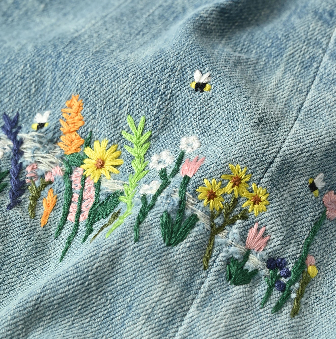 45R(フォーティファイブアール) |ヒッピーパッチワークのシャルロットバギー（清）