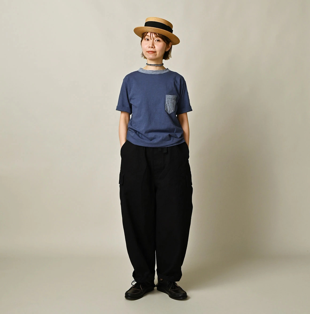 45R(フォーティファイブアール) |クレリックアーチロゴプリントの908Tシャツ