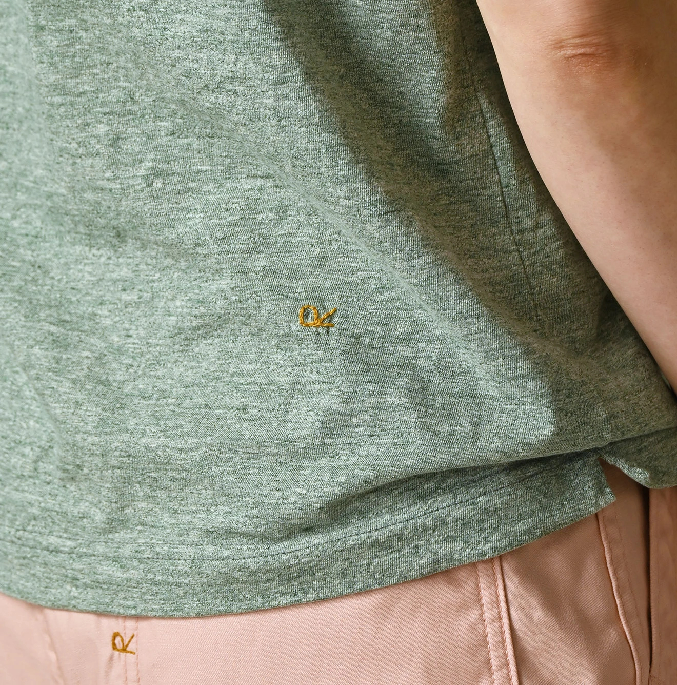 45R(フォーティファイブアール) |ナスッピー刺繍の908Tシャツ（トップ）