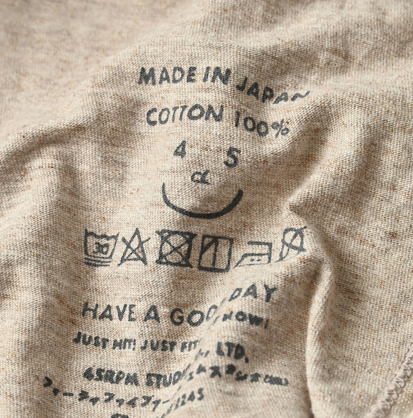 45R(フォーティファイブアール) |ナスッピー刺繍の908Tシャツ（トップ）