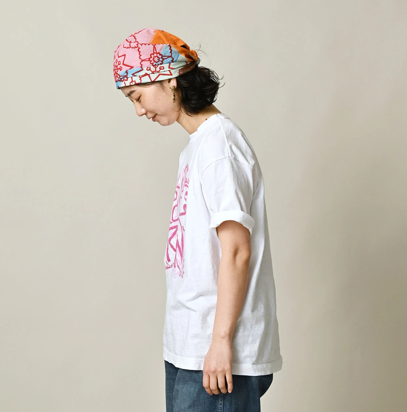 45R(フォーティファイブアール) |ナスッピープリントの908オーシャンTシャツ