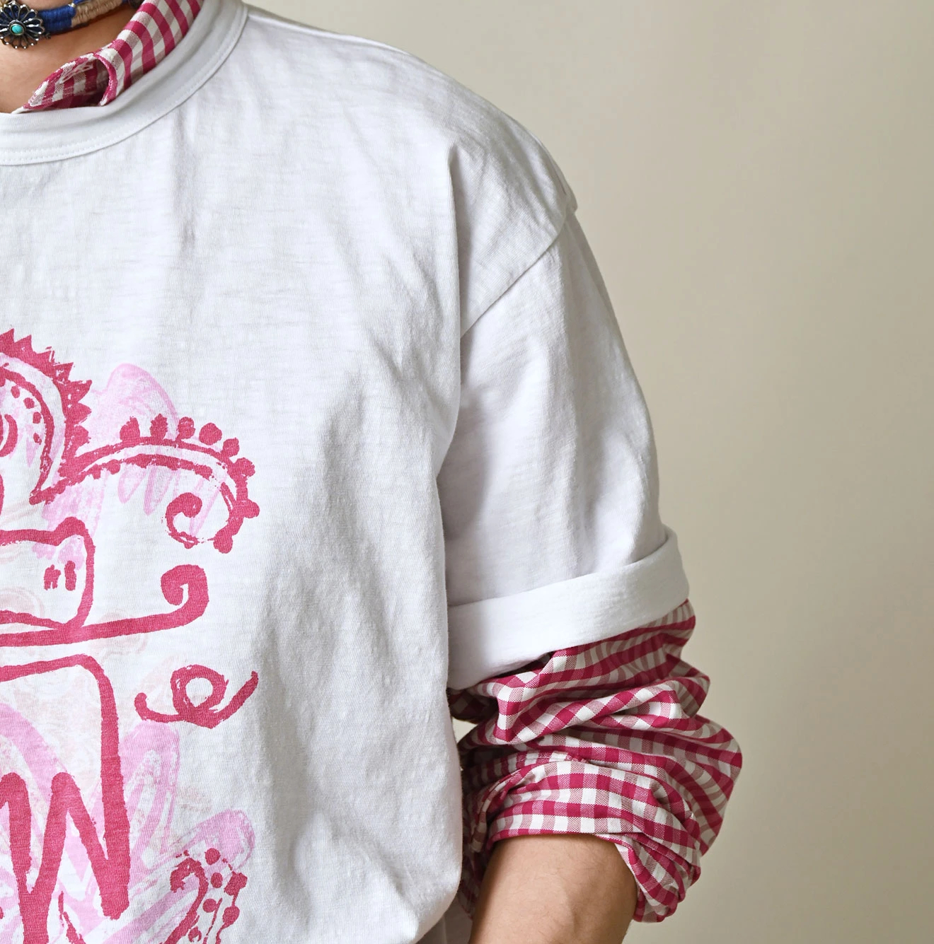 45R(フォーティファイブアール) |ナスッピープリントの908オーシャンTシャツ