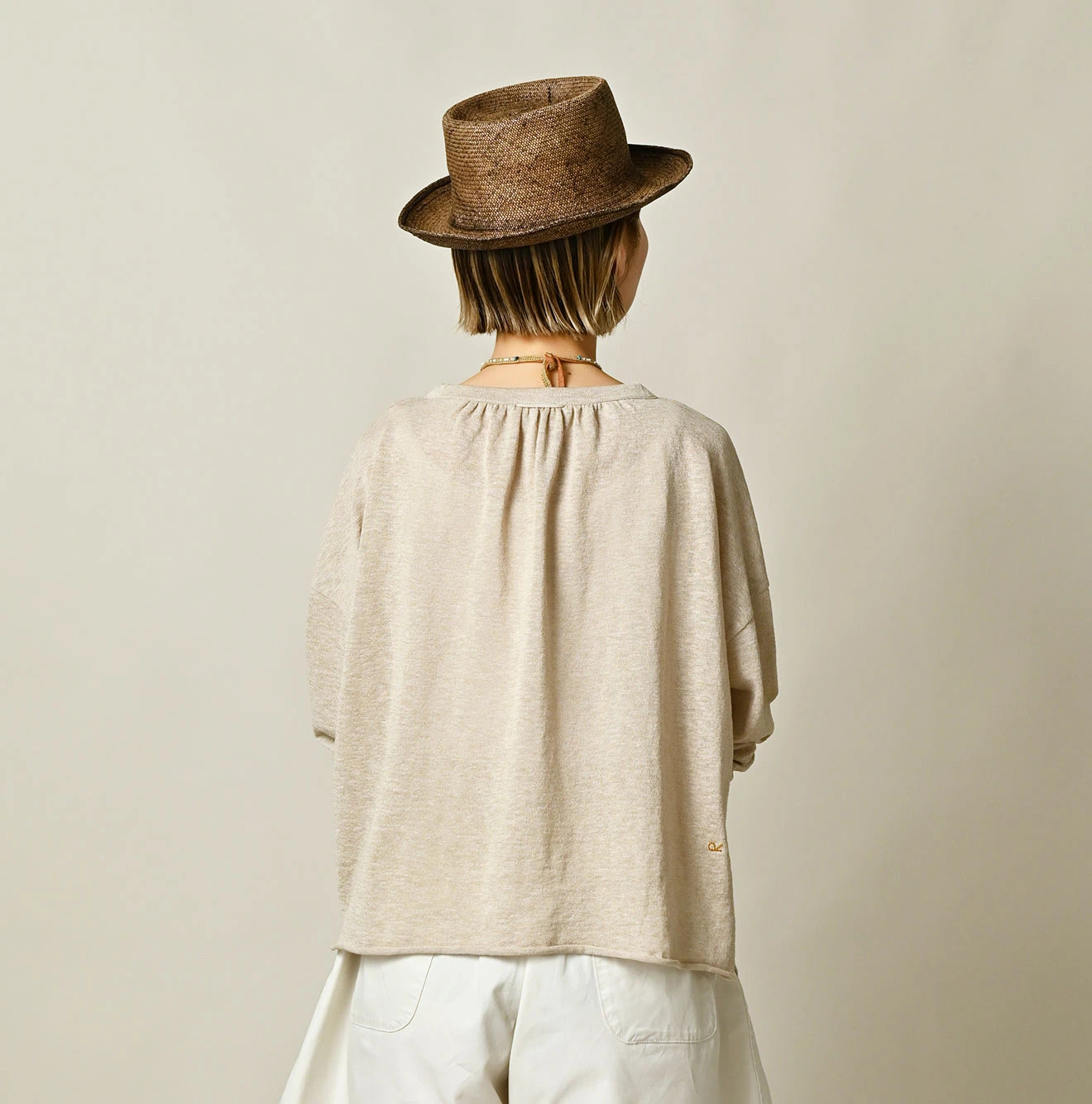 45R(フォーティファイブアール) |ギマのギャザーブラウス