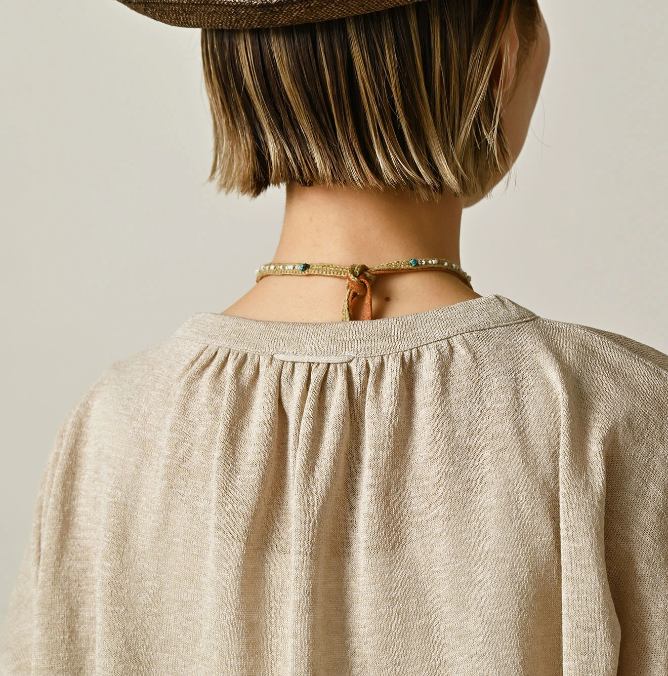 45R(フォーティファイブアール) |ギマのギャザーブラウス