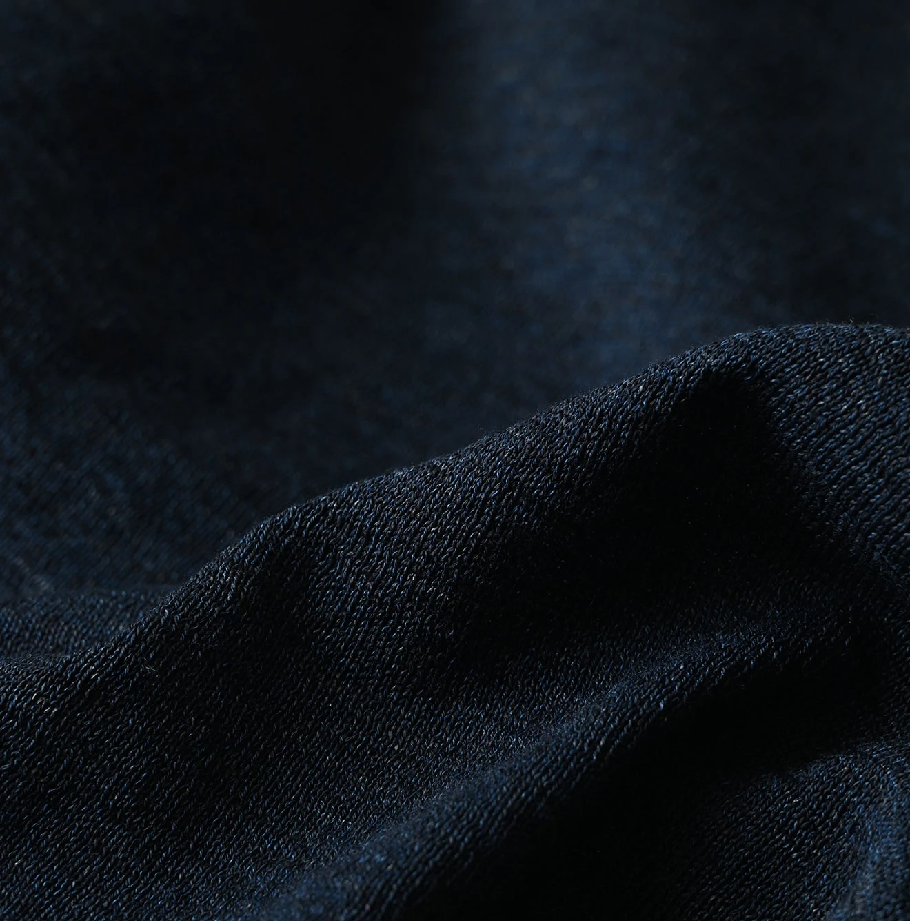 45R(フォーティファイブアール) |ギマのギャザーブラウス（インディゴ）