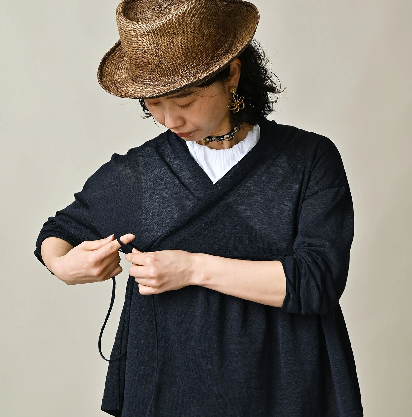 45R(フォーティファイブアール) |ギマのカシュクール（インディゴ）