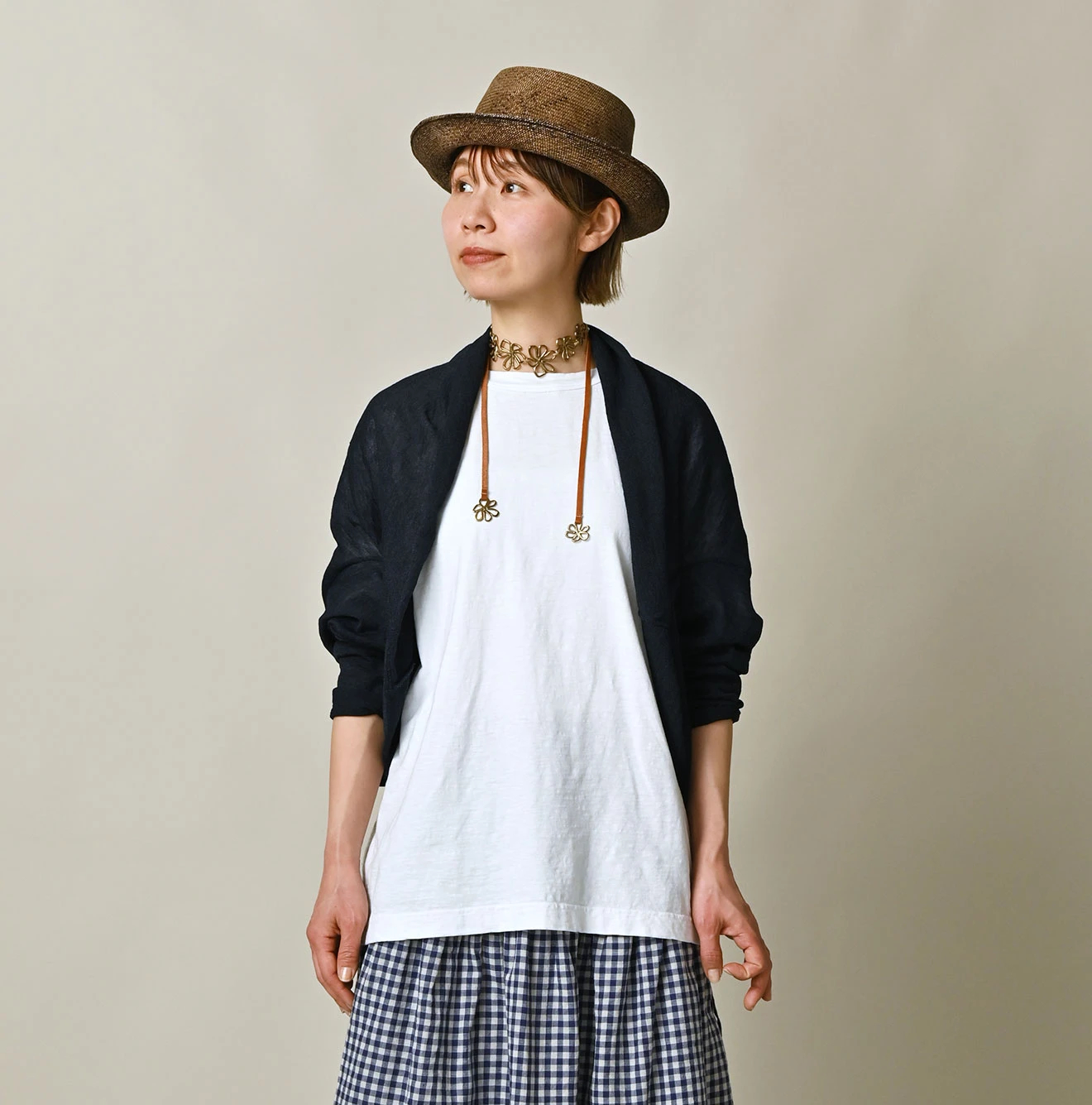 45R(フォーティファイブアール) |ギマのプティボレロ（インディゴ）