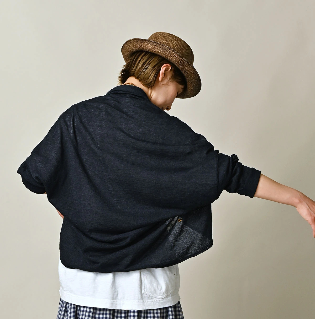 45R(フォーティファイブアール) |ギマのプティボレロ（インディゴ）