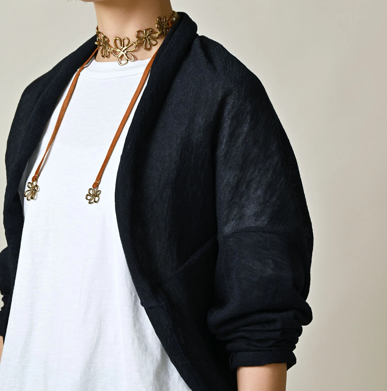 45R(フォーティファイブアール) |ギマのプティボレロ（インディゴ）