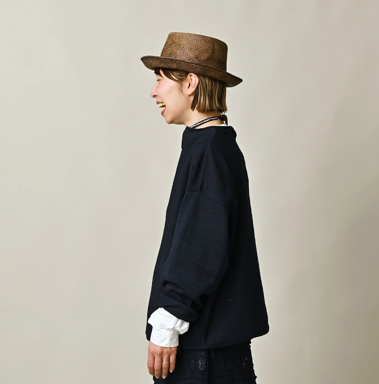 45R(フォーティファイブアール) |カチカチギマの908馬セーター（インディゴ）