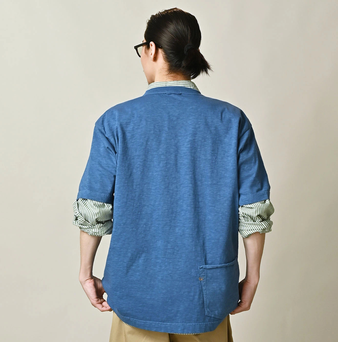 美品　フォーティーファイブアール　45R 天竺の908オーシャンTシャツ 草木 45R｜天竺の908オーシャン長袖Tシャツ(草木染め) | Rakuten Fashion
