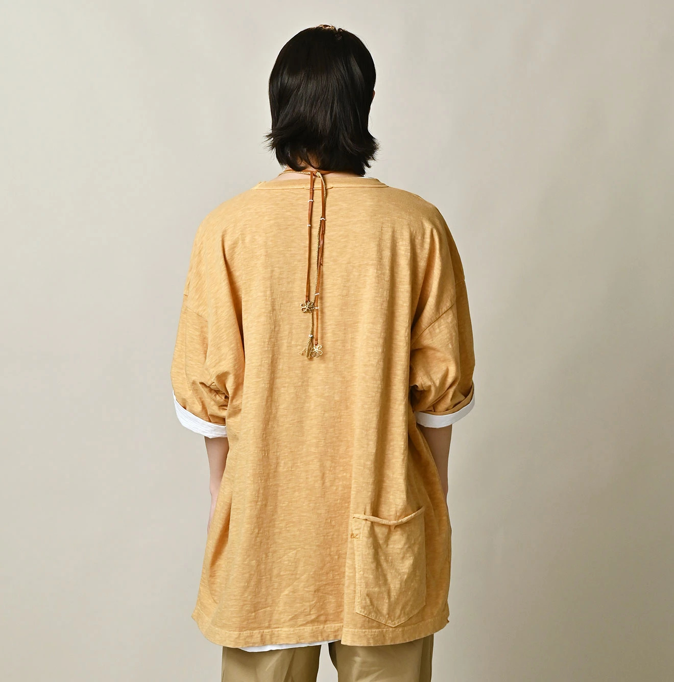 45R(フォーティファイブアール) |天竺の908オーシャンTシャツ 9.8サイズ（45草染）