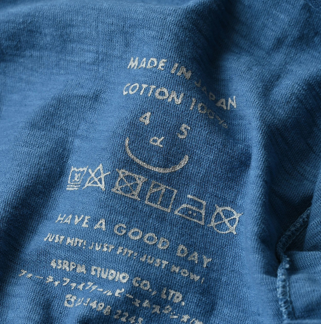 45R(フォーティファイブアール) |天竺の908オーシャンTシャツ 9.8サイズ（45草染）