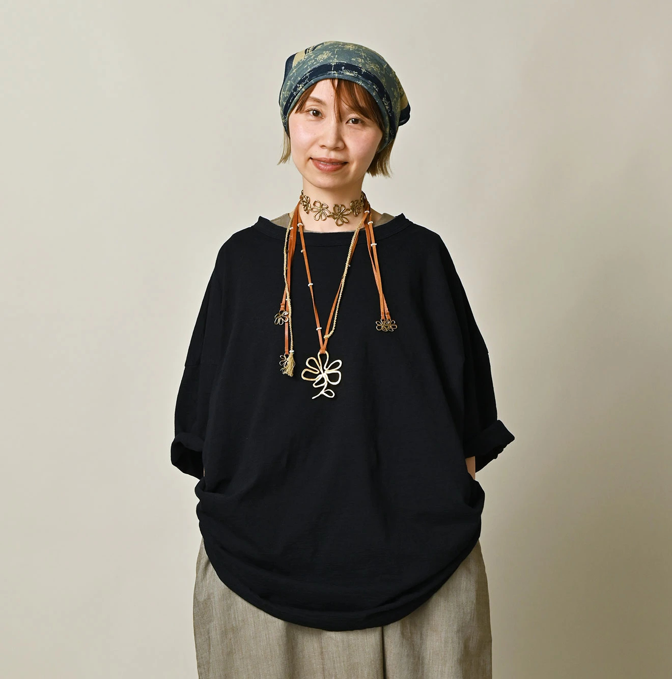 45R(フォーティファイブアール) |天竺の908オーシャンTシャツ 9.8サイズ（インディゴ）