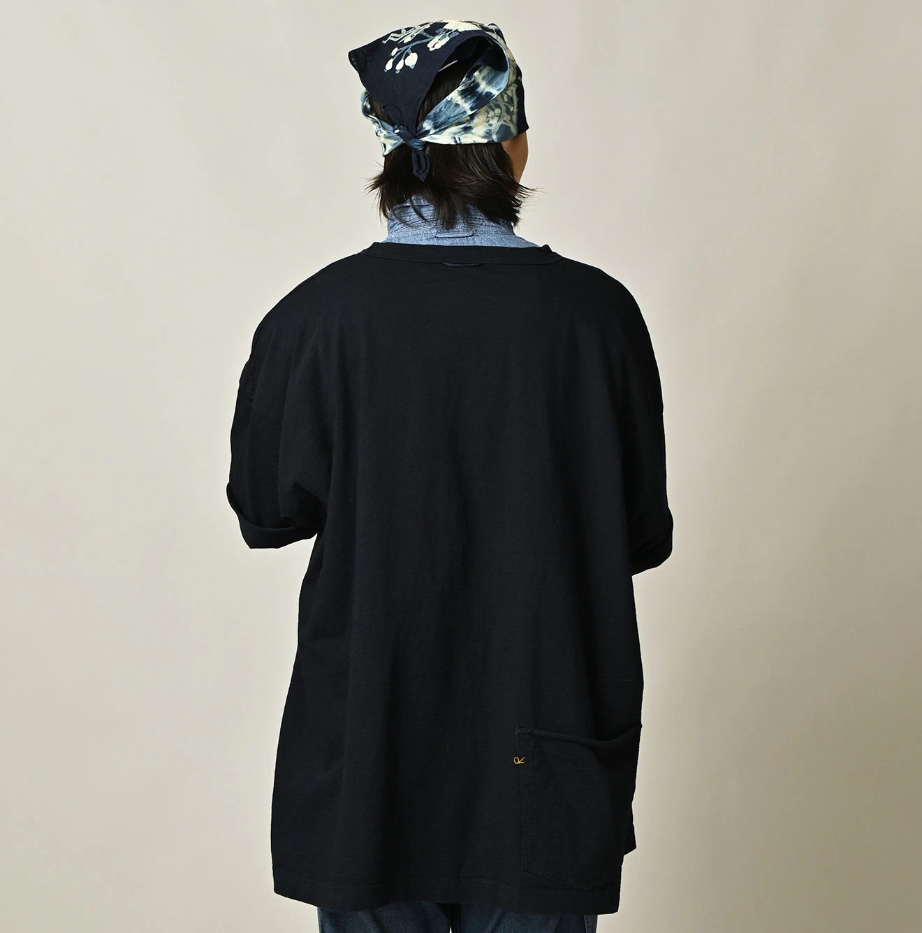 45R(フォーティファイブアール) |天竺の908オーシャンTシャツ 9.8サイズ（インディゴ）