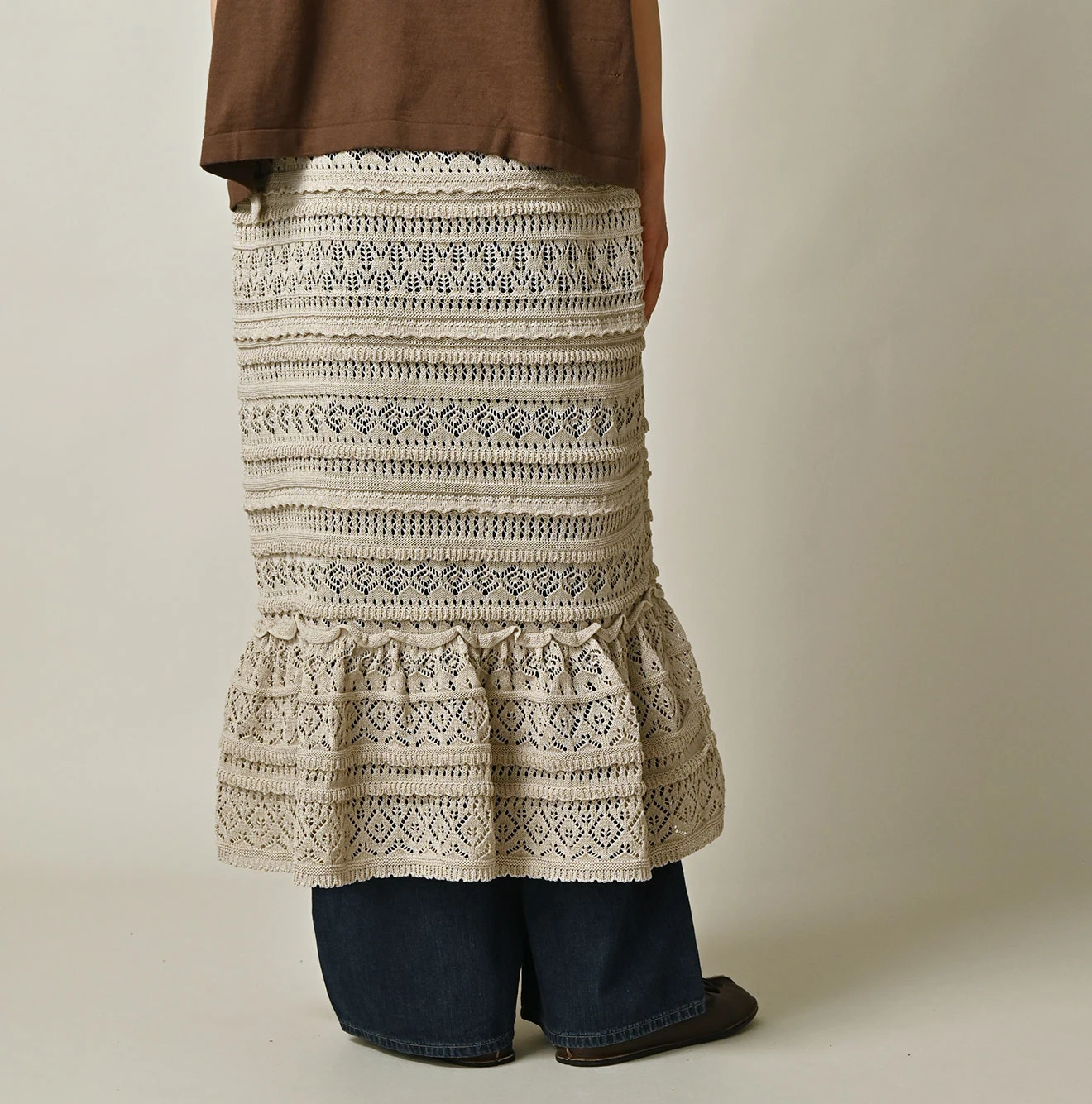 45R(フォーティファイブアール) |ギマのレーススカート