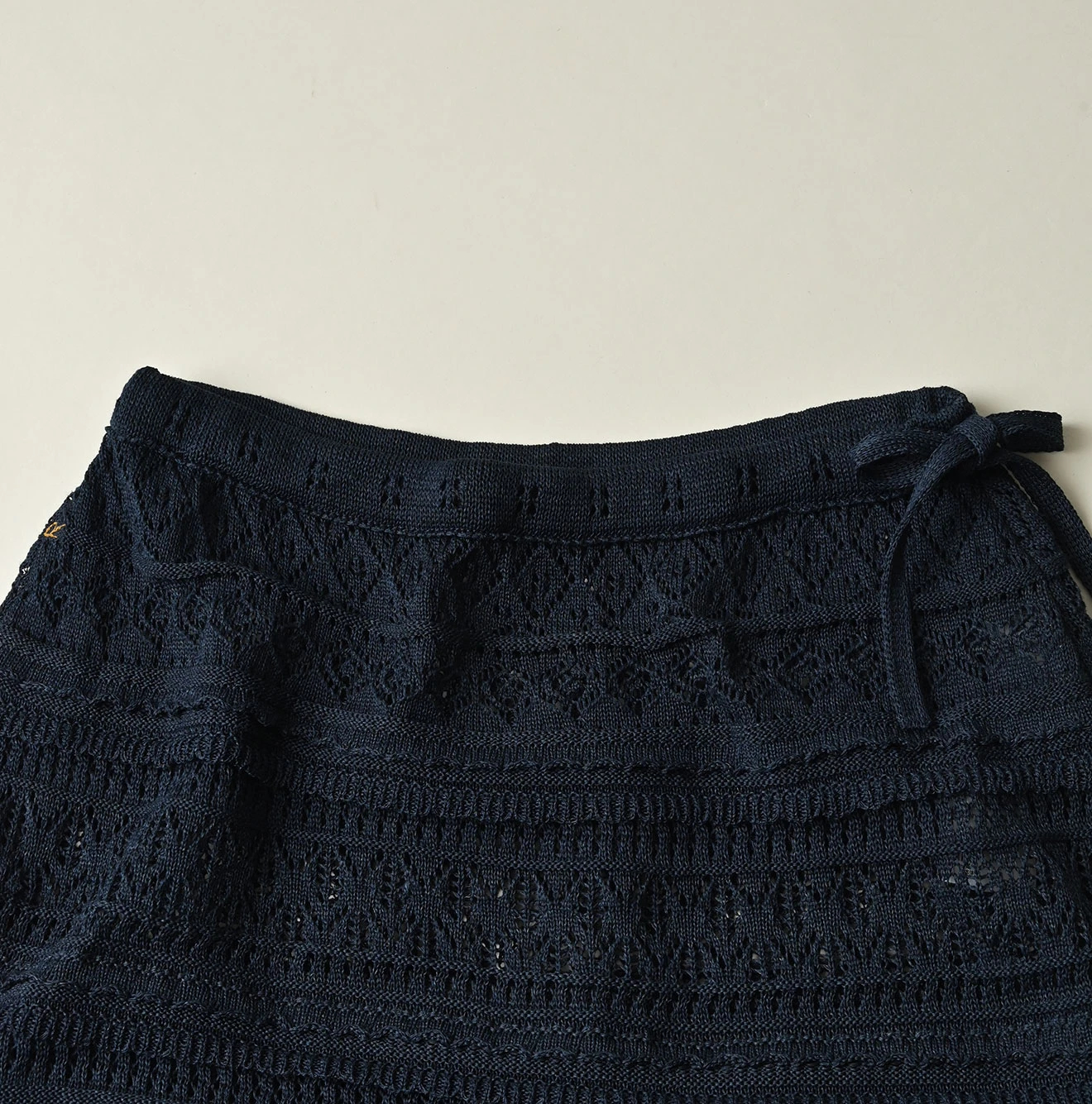 45R(フォーティファイブアール) |ギマのレーススカート（インディゴ）