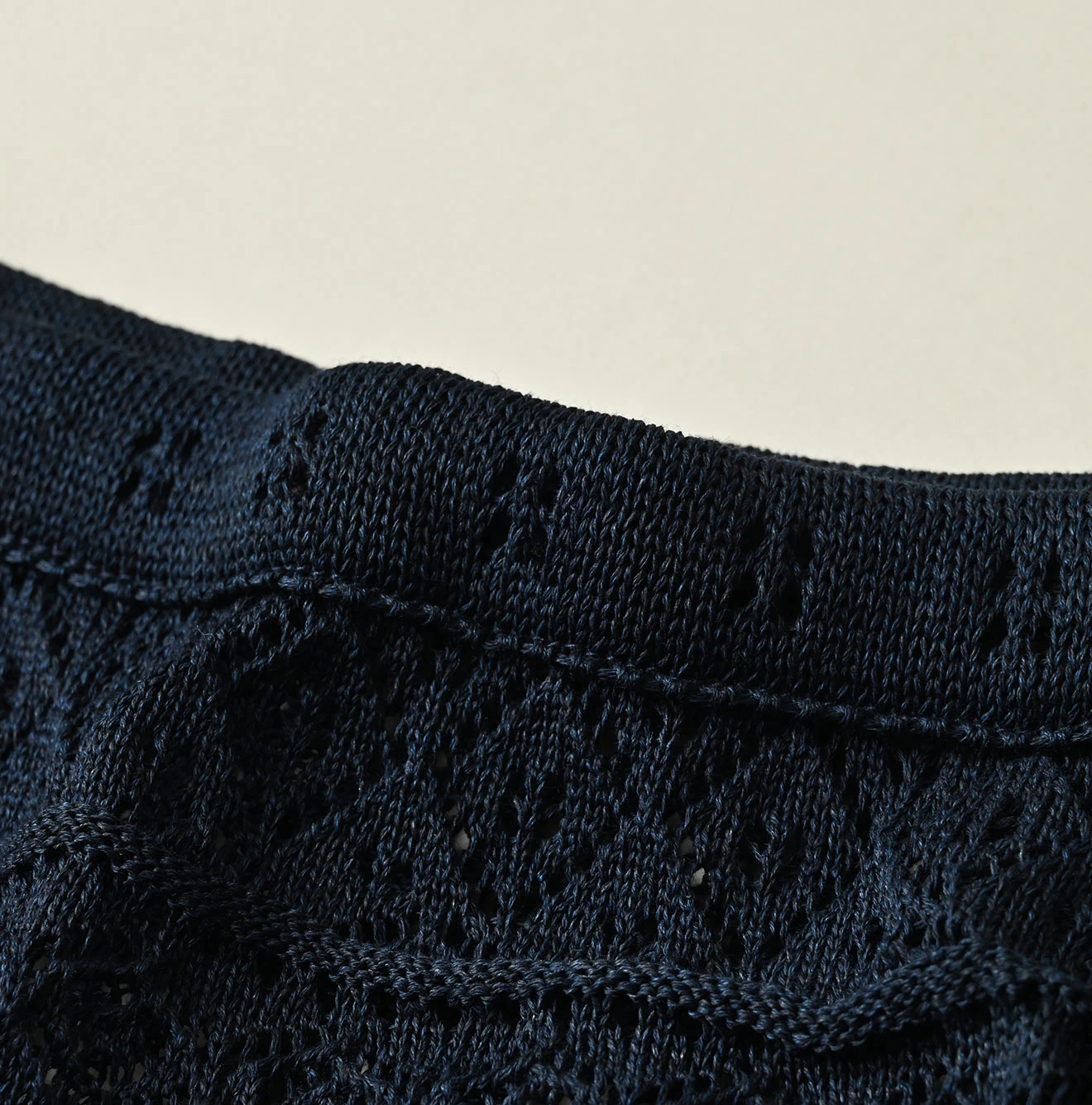 45R(フォーティファイブアール) |ギマのレーススカート（インディゴ）