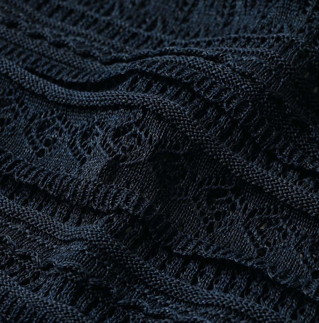 45R(フォーティファイブアール) |ギマのレーススカート（インディゴ）