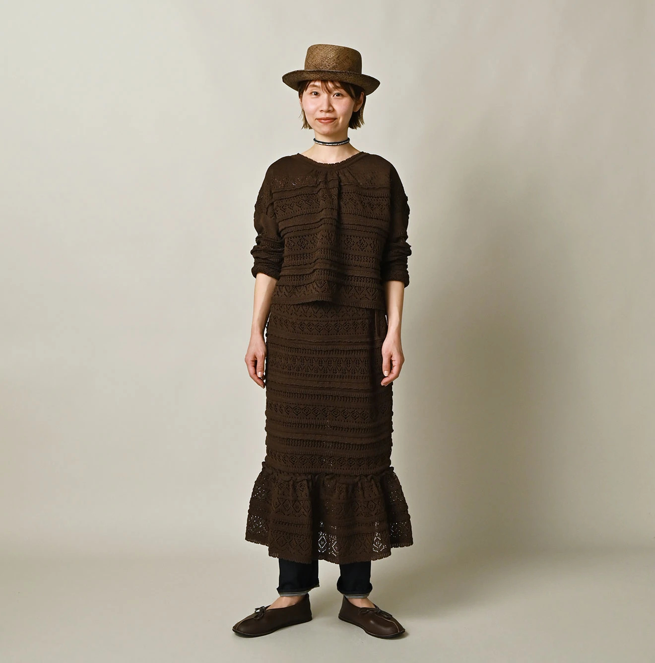 45R(フォーティファイブアール) |ギマのレースMシャツ