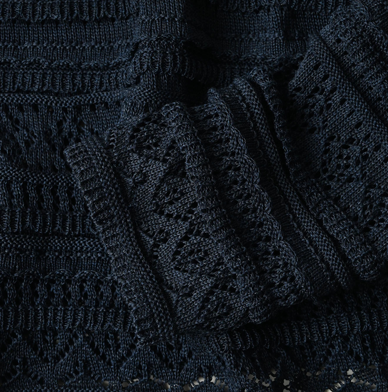 45R(フォーティファイブアール) |ギマのレースMシャツ（インディゴ）