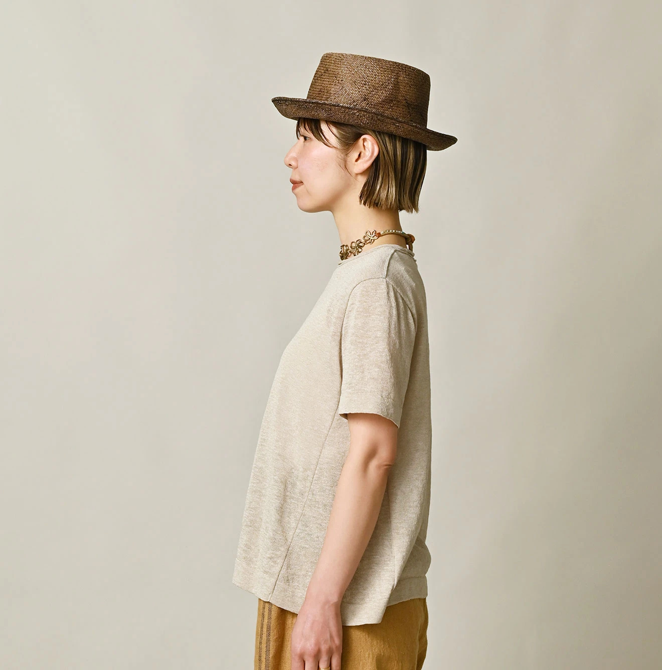 45R(フォーティファイブアール) |ギマのフレアTシャツ