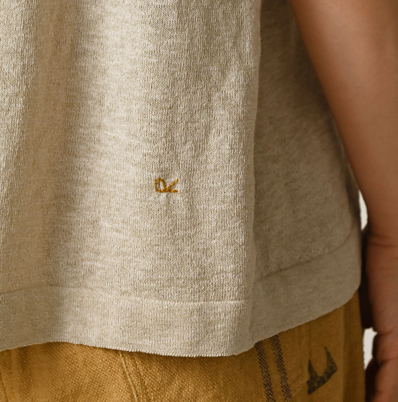 45R(フォーティファイブアール) |ギマのフレアTシャツ