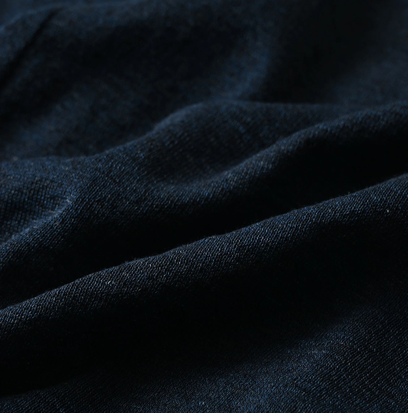 45R(フォーティファイブアール) |ギマのフレアTシャツ（インディゴ）