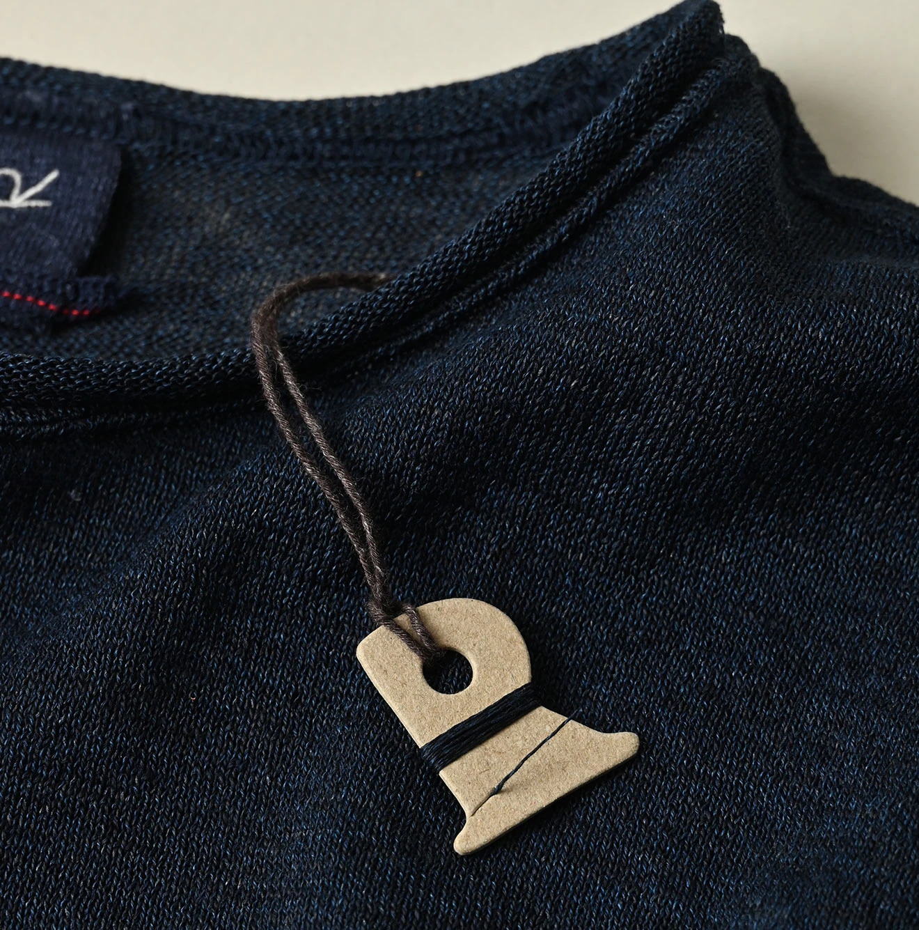 45R(フォーティファイブアール) |ギマのフレアTシャツ（インディゴ）