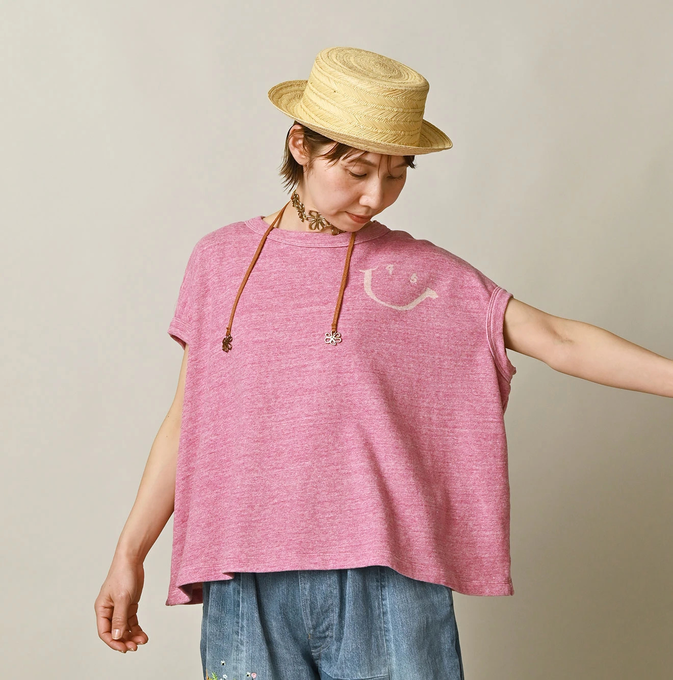 45R(フォーティファイブアール) |ONEONE 宝物のMキャミ（トップ）