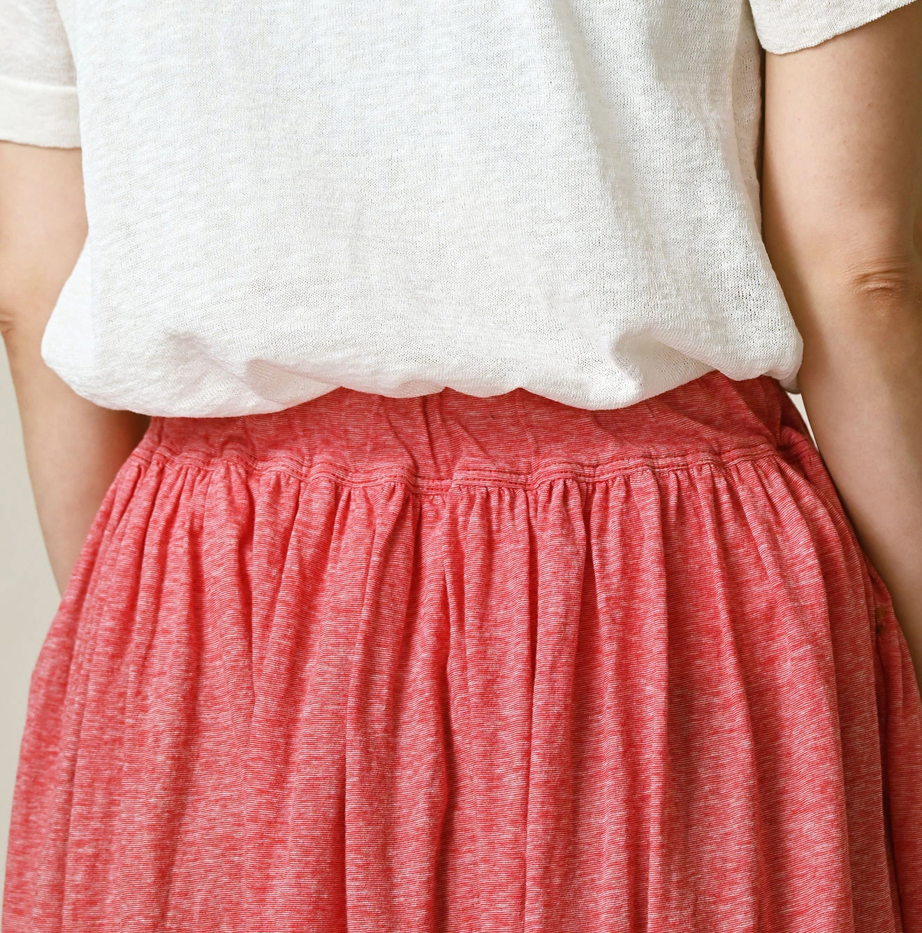 45R(フォーティファイブアール) |ONEONE 宝物のギャザースカート