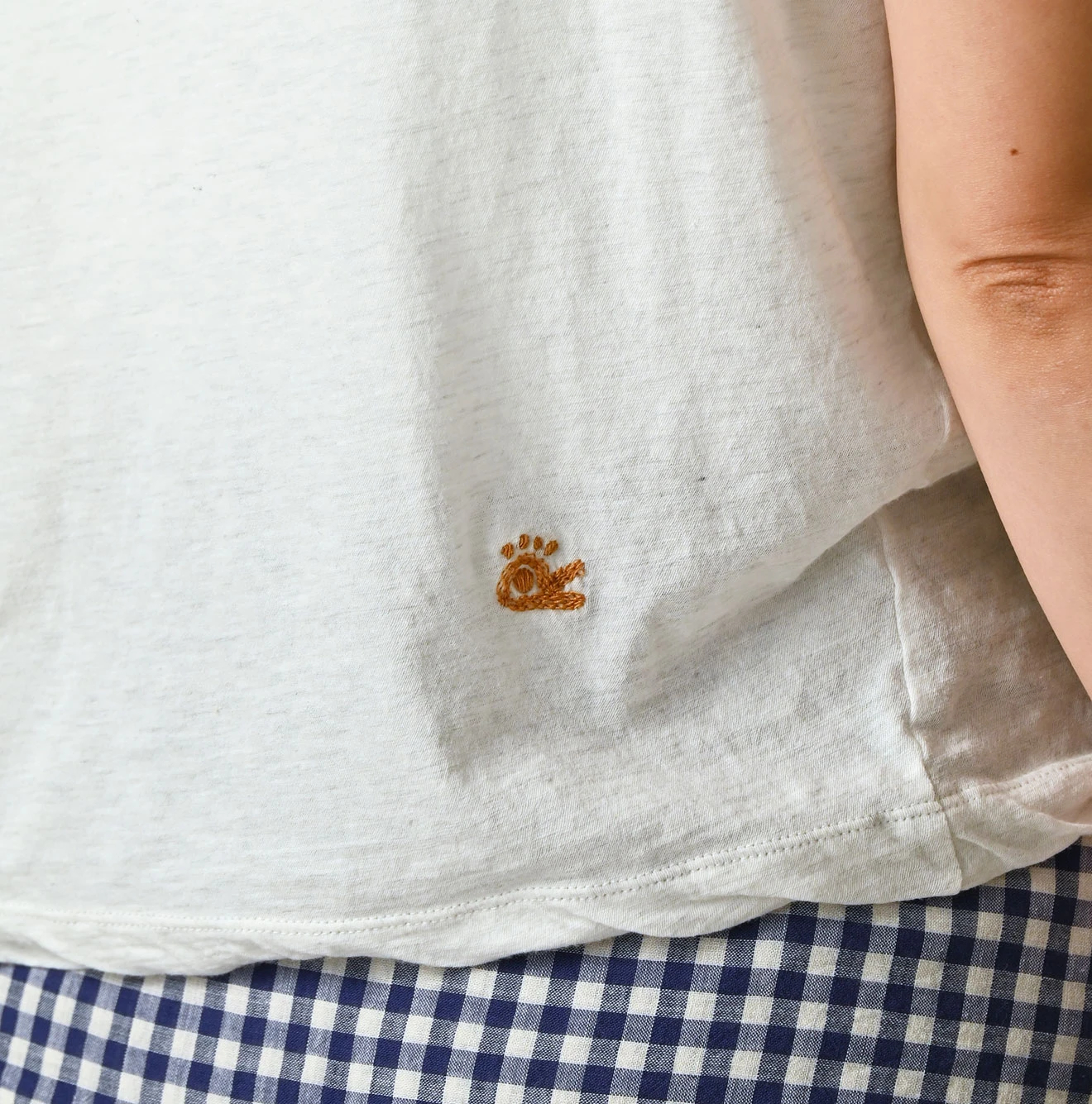 45R(フォーティファイブアール) |ONEONE 宝物の超ガーゼ天竺キャミ（トップ）