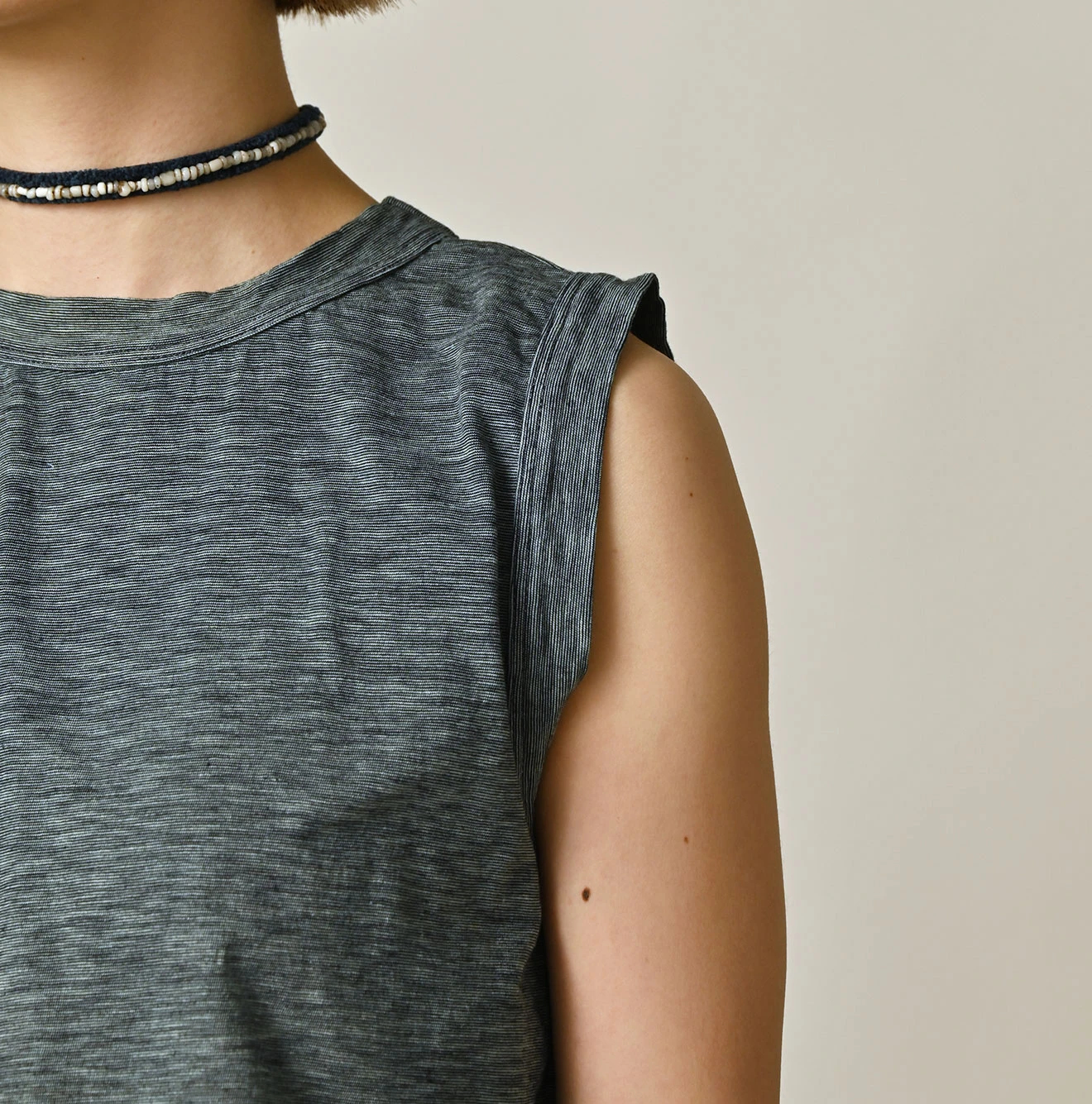 45R(フォーティファイブアール) |ONEONE 宝物のボーダー天竺キャミ（インディゴ）