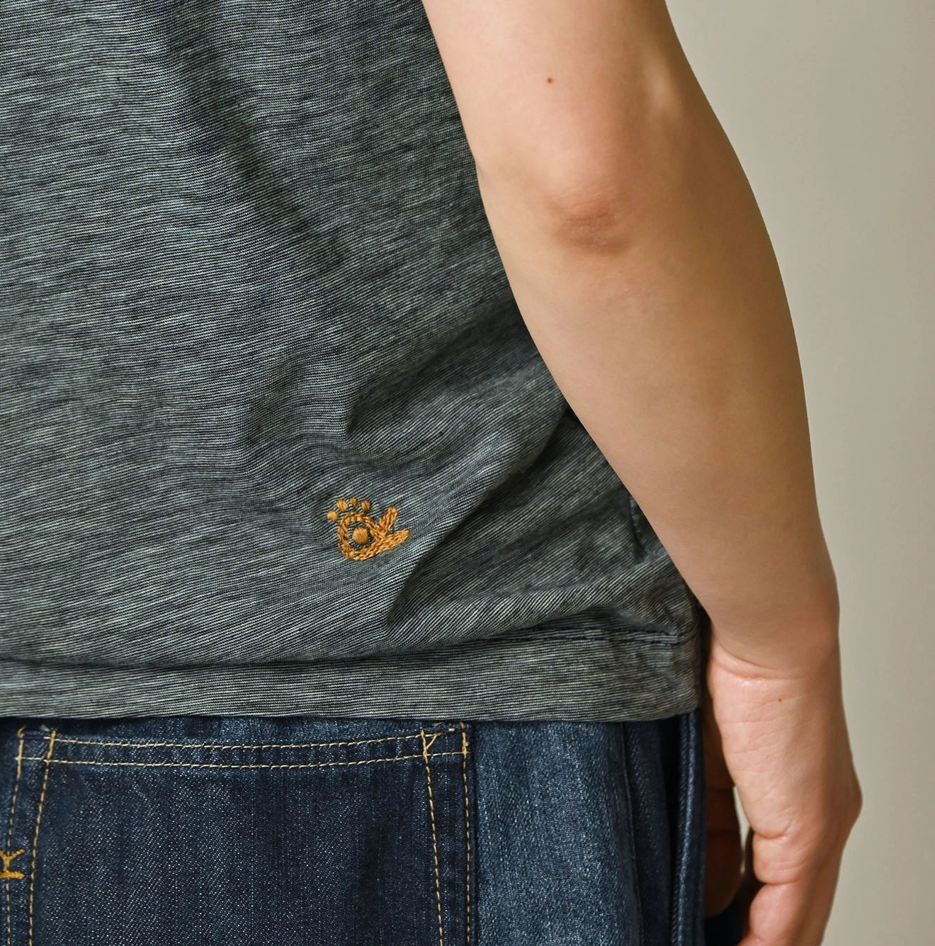 45R(フォーティファイブアール) |ONEONE 宝物のボーダー天竺キャミ（インディゴ）