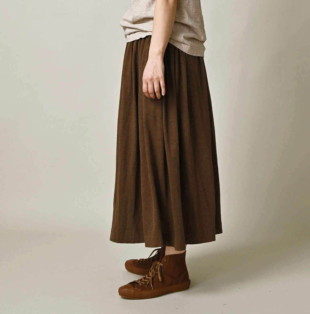 45R(フォーティファイブアール) |ONEONE 宝物のギャザースカート（トップ）