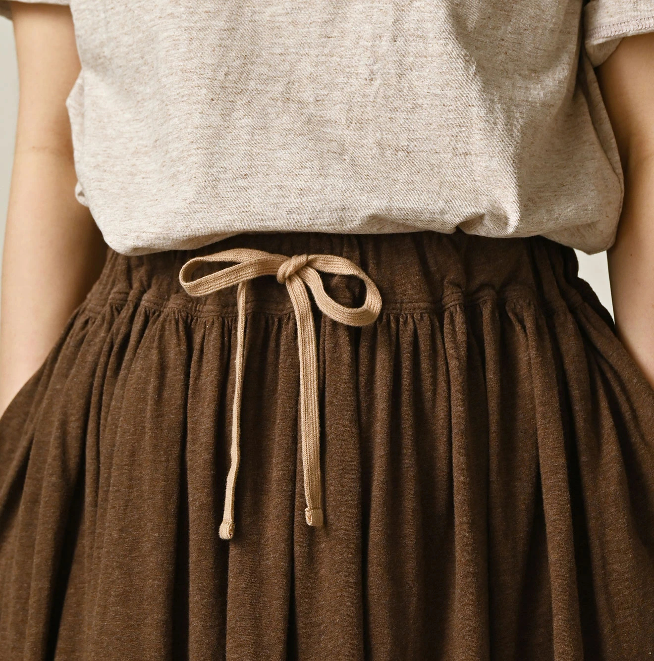 45R(フォーティファイブアール) |ONEONE 宝物のギャザースカート（トップ）