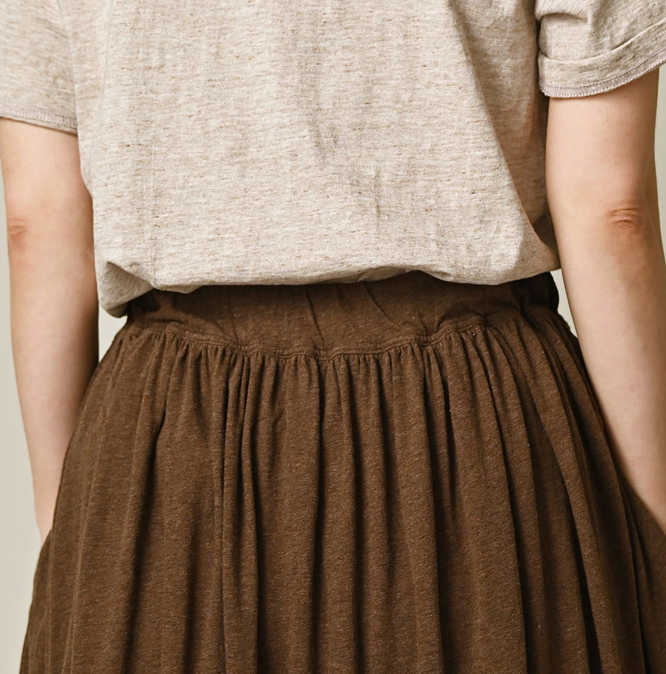 45R(フォーティファイブアール) |ONEONE 宝物のギャザースカート（トップ）