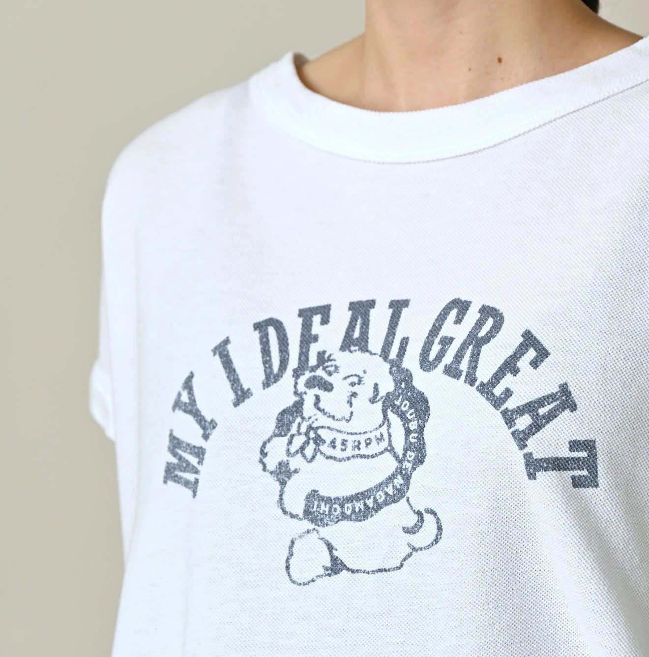 45R(フォーティファイブアール) |ONEONE 宝物の天竺ギャザーMキャミ