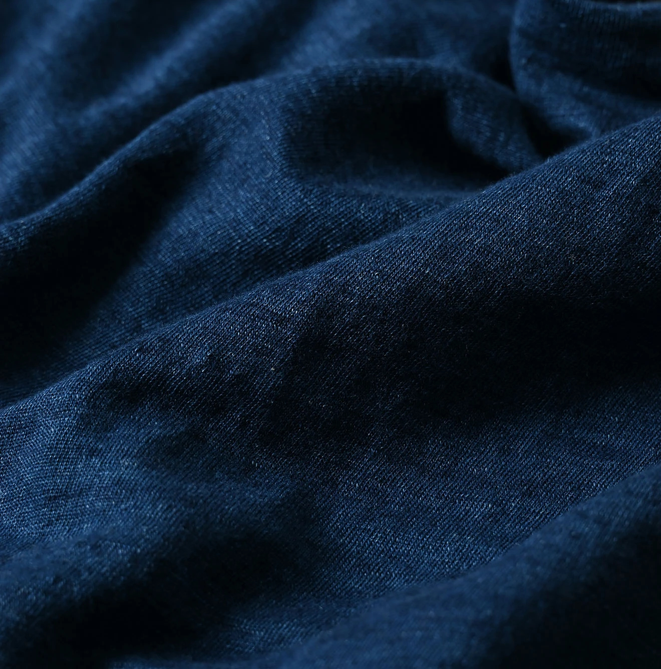 45R(フォーティファイブアール) |ONEONE 宝物のリネン天竺ギャザーMキャミ（インディゴ）