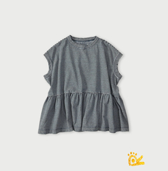 86-インディゴ でこぼこボーダー天竺②