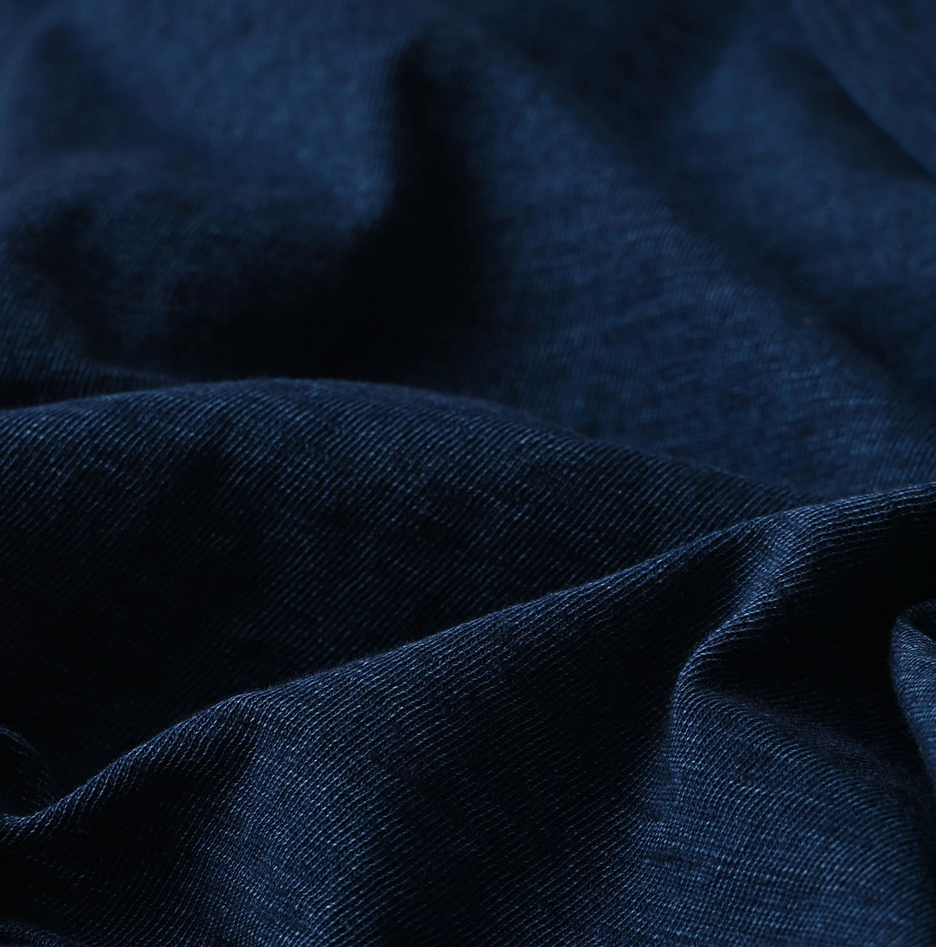 45R(フォーティファイブアール) |ONEONE 宝物のいろいろ天竺ギャザーＭキャミ（インディゴ）